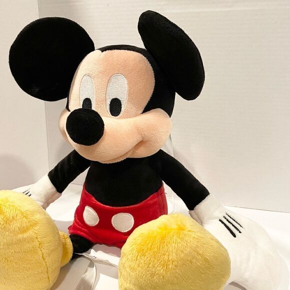 Walt Disney's Mickey Mouse Stuffed Plush Toy Disney Store Genuine Original Auth - Picture 4 of 6